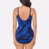 Miraclesuit Siren One Piece in Stellar Nova – back view on model